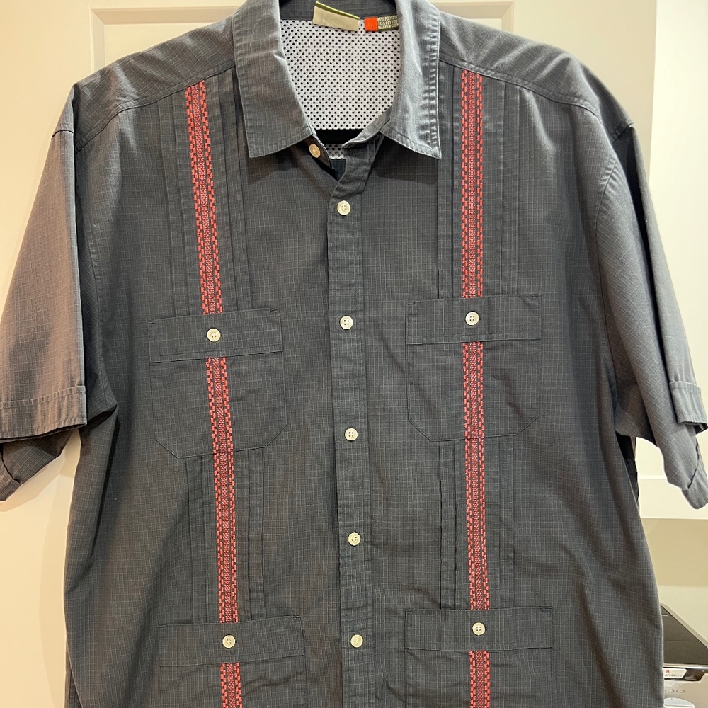 Howler Brothers Guayabera Size L
